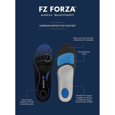 Устілки FZ Forza Insole Arch Support Зображення