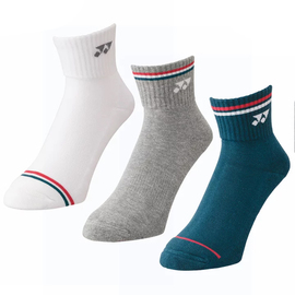 Носки Yonex 19222 Quarter Socks (3 pcs) Изображение