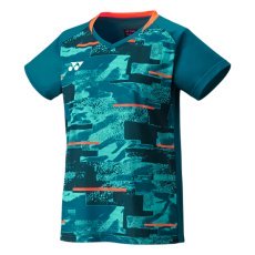 Футболка Жіноча Yonex YW0034 Crew Neck Blue Green Зображення