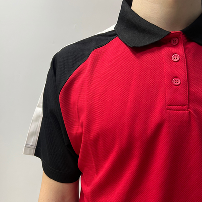 Женская футболка Yonex YTM2011E Red/Black Изображение