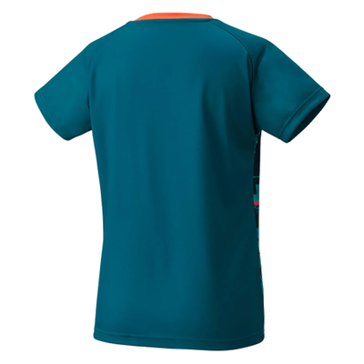 Футболка Жіноча Yonex YW0034 Crew Neck Blue Green Зображення
