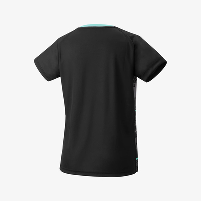 Футболка Женская Yonex YW0034 Crew Neck Black Изображение