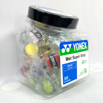 Намотки Yonex AC102-60 Super Grap Overgrip Bucket Pack (60 шт.) Зображення