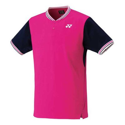 Футболка мужская Yonex 10499 Tournament Polo Rose Pink Изображение