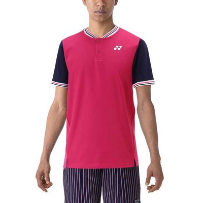 Футболка мужская Yonex 10499 Tournament Polo Rose Pink Изображение