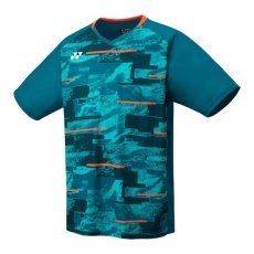 Футболка Чоловіча Yonex YM0034 Crew Neck Blue Green Зображення