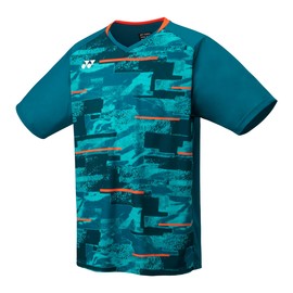 Футболка Чоловіча Yonex YM0034 Crew Neck Blue Green Зображення