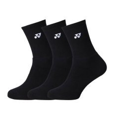 Шкарпетки Yonex 19254 Quarter Socks Black  (3 pcs) Зображення