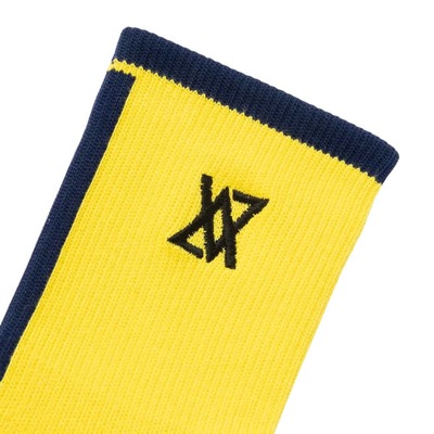 Шкарпетки Yonex 19248 Crew Socks VA, Laser Yellow  (1 pcs) Зображення