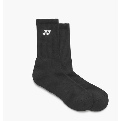 Шкарпетки Yonex 19256 Crew Socks Black  (3 pcs) Зображення