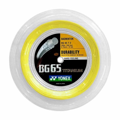 Струна Yonex BG-65 Titanium (200m) Зображення