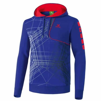 Худі дитяче Erima 607526 Indigo/Red Зображення
