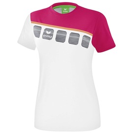 Футболка дитяча Erima 1081920 White/Love Rose Зображення