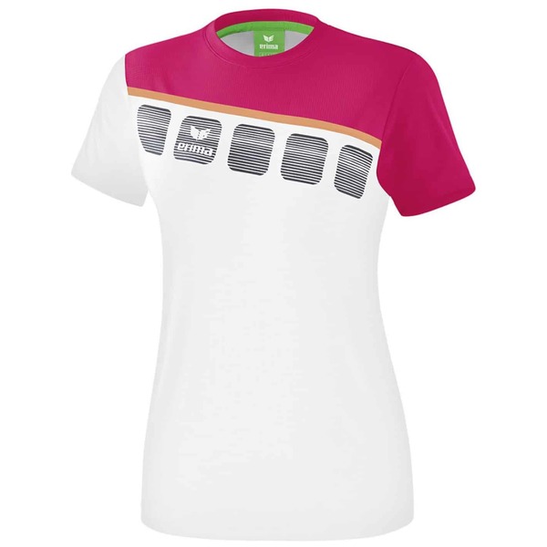 Футболка жіноча Erima 1081921 White/Rose Зображення