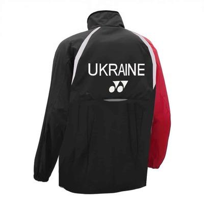 Кофта чоловіча Yonex 70033 Black (Ukrainian Team) Зображення